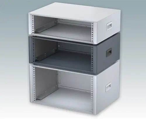 Rack-Gehäuse 3HE, 4HE und 6HE